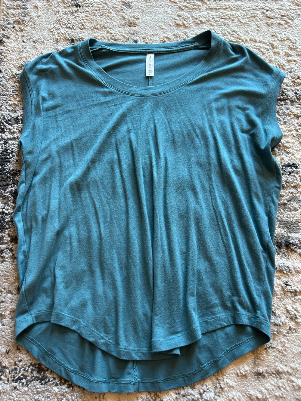 Athleta Sleeveless Scoop Neck Women's Top in Teal